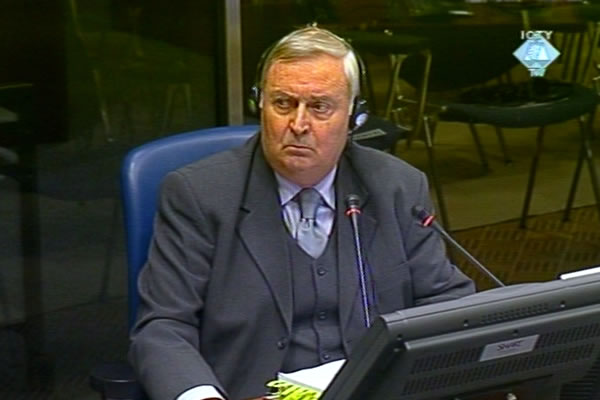Đorđe Ćurčin, svjedok odbrane Vlastimira Đorđevića