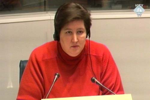 Dorothea Hanson, svjedok na suđenju Krajišniku