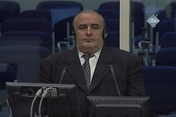 Dragan Jokić u sudnici Tribunala