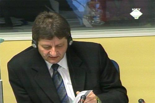 Dragan Kapetina, svjedok odbrane Krajišnika
