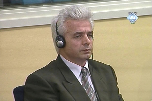 Drago Nikolić u sudnici Tribunala