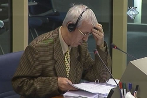 Džemo Merdan, svjedok odbrane Hadžihasanovića