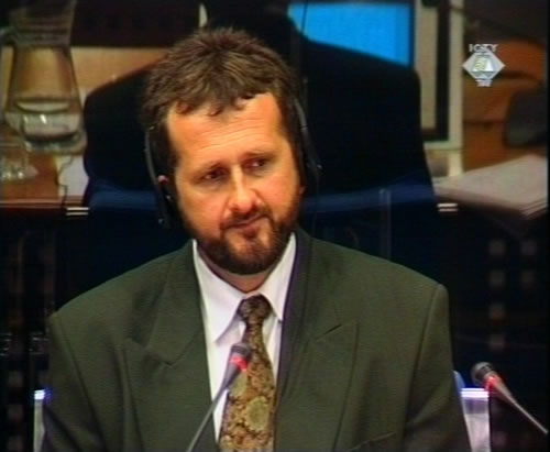 Dževad Gušić, svjedok na sudjenju Miloševiću