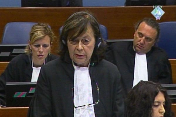 Edina Rešidović, braniteljica Ljubeta Boškoskog