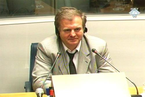 Enver Hogić, svjedok na suđenju Oriću