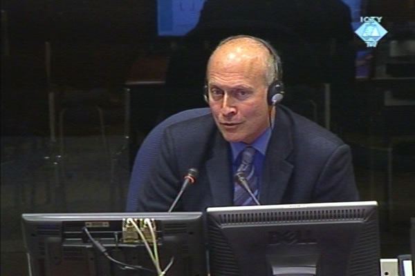 Eric Baccard, svjedok na suđenju Gotovini, Čermaku i Markaču