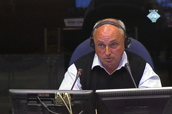 Franjo Baričević, svjedok na suđenju Vojislavu Šešelju