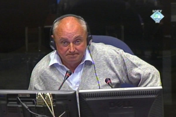 Franjo Baričević, svjedok na suđenju Vojislavu Šešelju