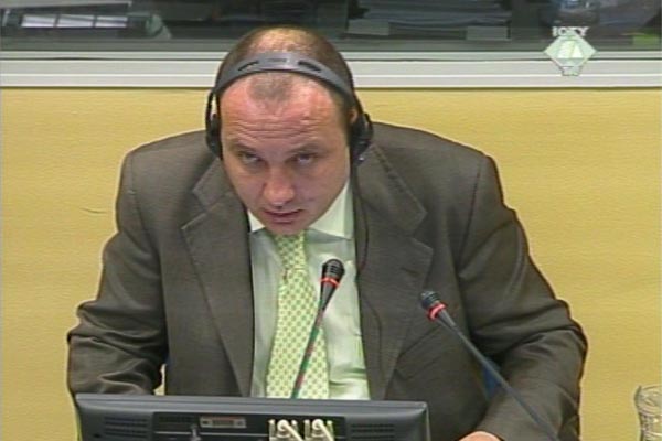 Goran Stoparić, svjedok na suđenju Vojislavu Šešelju
