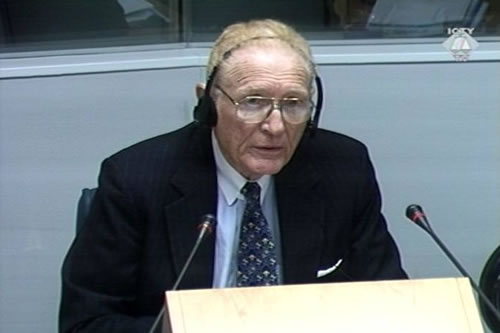 Herbert Okun, svjedoči na sudjenju Krajišniku