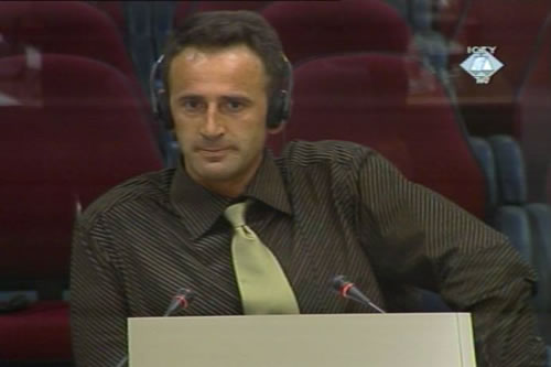 Ibro Osmanović, svjedok na sudjenju Krajišniku