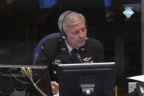 Jacques Morneau, svjedok na suđenju Gotovini, Čermaku i Markaču