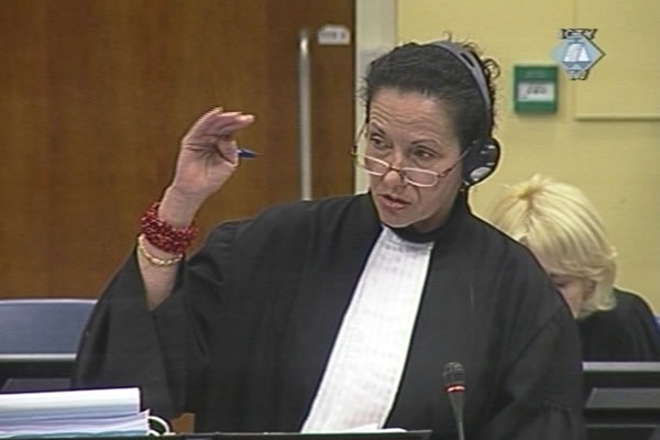 Jelena Nikolić, braniteljica Drage Nikolića
