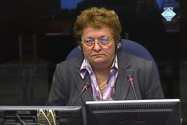 Jelena Radošević, svjedok na suđenju Vojislavu Šešelju