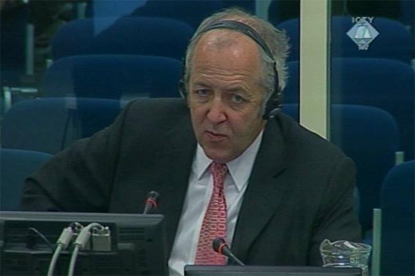 Jeremy Bowen, svjedok na suđenju šestorici bivših čelnika bosanskih Hrvata