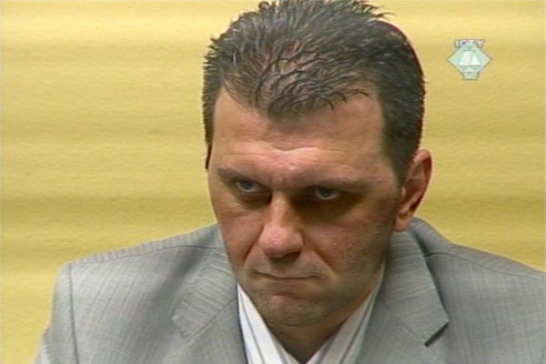 Johan Tarčulovski u sudnici Tribunala