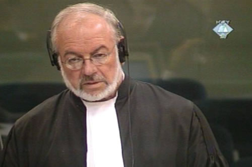 John Ackerman, branilac Radoslava Brđanina