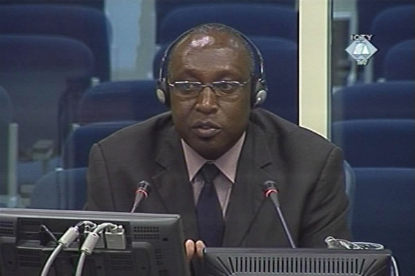 Joseph Kingori, svjedok na suđenju oficirima vojske i policije bosanskih Srba optuženim za zločine u Srebrenici