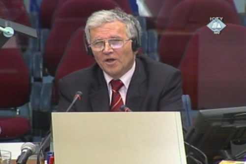 Kasim Trnka, svjedok odbrane Hadžihasanovića