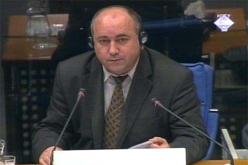 Lazar Stavnjak, svjedok odbrane Krajišnika