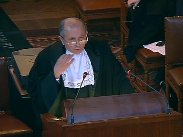 Luigi Condorelli, član pravnog tima BiH na Međunarom sudu pravde