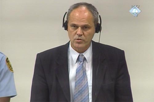 Marijan Križić u sudnici Tribunala