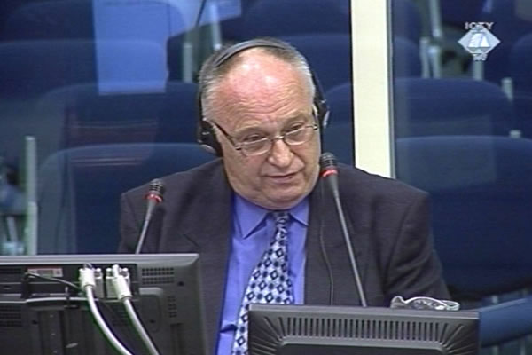 Milan Gorjanc, svjedok odbrane Milivoja Petkovića