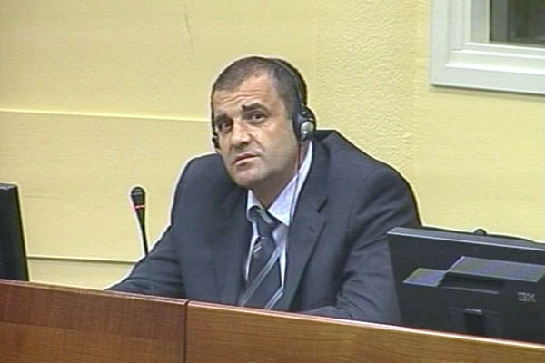 Milan Lukić u sudnici Tribunala