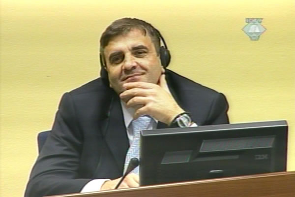 Milan Lukić u sudnici Tribunala