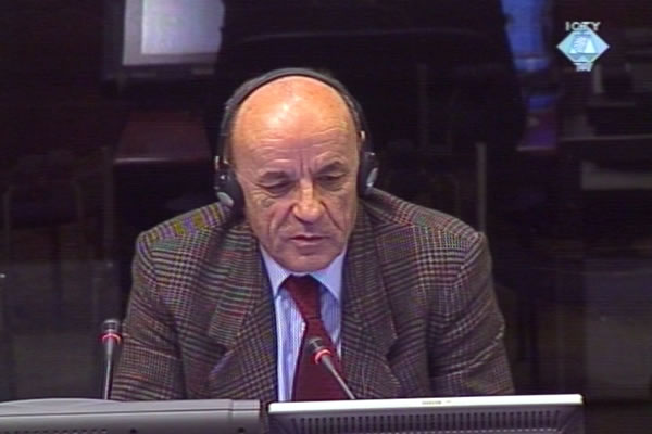 Milan Šekić, svjedok na suđenju Mići Stanišiću i Stojanu Župljaninu