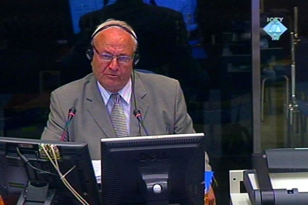 Mile Akmadžić, svjedok odbrane Jadranka Prlića