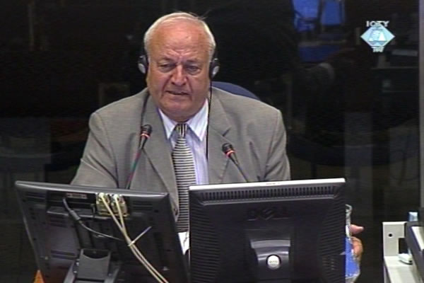 Mile Akmadžić, svjedok odbrane Jadranka Prlića