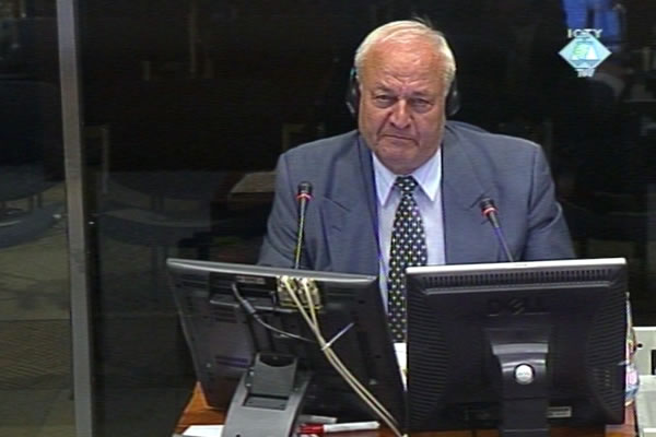 Mile Akmadžić, svjedok odbrane Jadranka Prlića