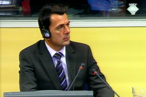 Milenko Jevđević, svjedok odbrane Momčila Perišića