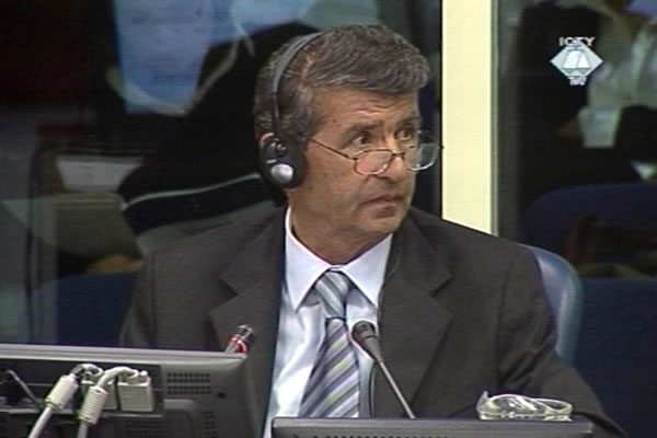 Milenko Lazić, zajednički svjedok odbrane Vujadina Popovića, Ljubiše Beare i Radivoja Miletića