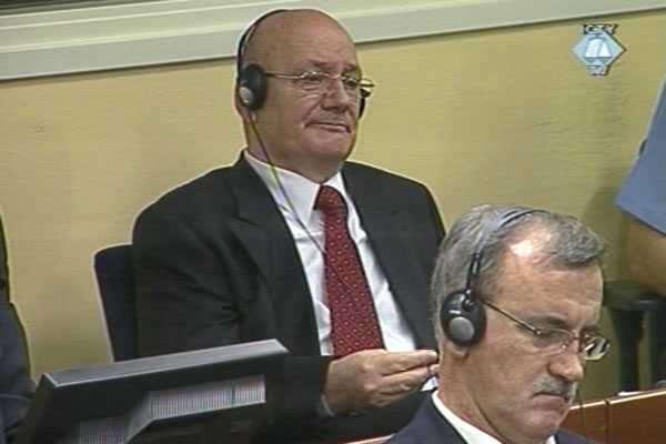 Milivoj Petković u sudnici Tribunala