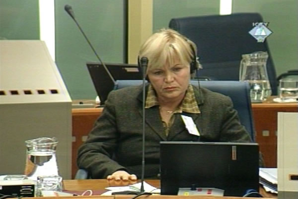 Milka Maglov, odvjetnica koja je radila u timu obrane Radoslava Brđanina