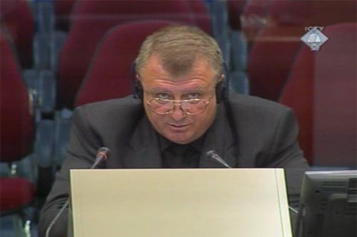 Milorad Davidović, svjedok na suđenju Krajišniku
