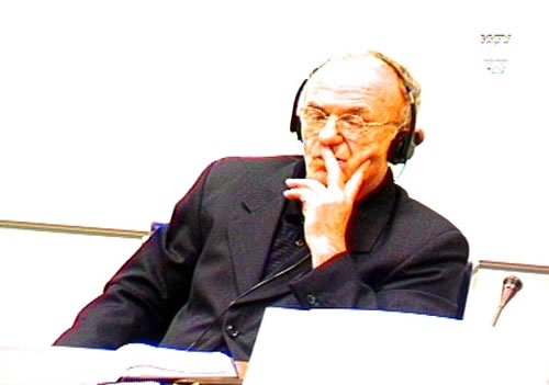 Milorad Krnojelac u sudnici Tribunala