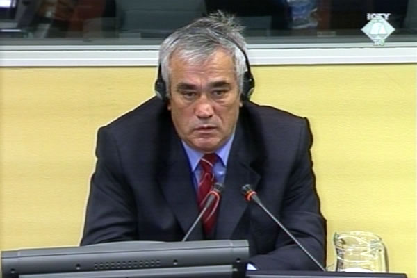 Miloš Đošan, svjedok odbrane Vlastimira Đorđevića