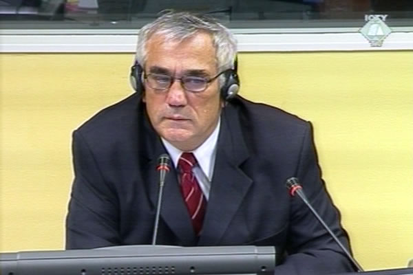 Miloš Đošan, svjedok odbrane Vlastimira Đorđevića