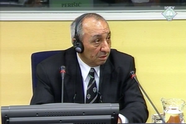 Miodrag Simić, svjedok odbrane Momčila Perišića