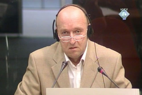 Miroslav Deronjić u sudnici Tribunala