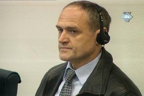 Miroslav Kvočka u sudnici Tribunala