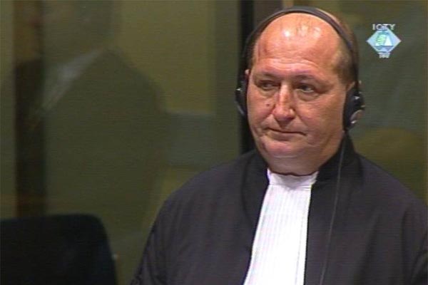 Miroslav Šeparović u sudnici Tribunala