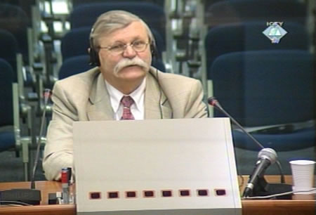 Miroslav Tadić u sudnici Tribunala