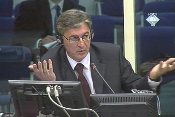 Mladen Bajagić, svjedok odbrane Ljubomira Borovčanina