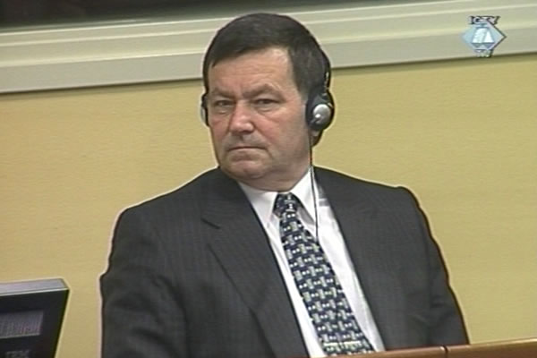 Mladen Markač u sudnici Tribunala