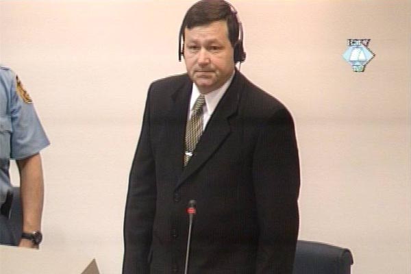 Mladen Markač u sudnici Tribunala