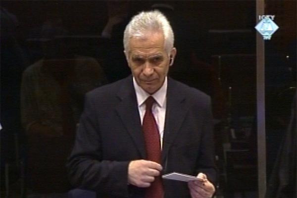 Momčilo Krajišnik svjedoči na svom suđenju
